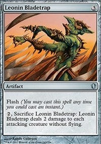 Leonin Bladetrap [Commander 2013]