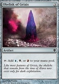 Obelisk of Grixis [Commander 2013]