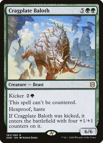 Cragplate Baloth [Zendikar Rising]