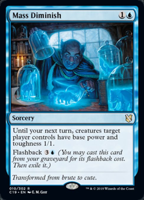 Mass Diminish [Commander 2019]