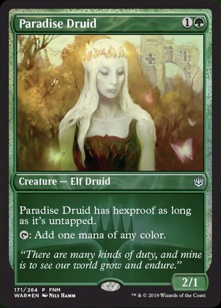 Paradise Druid [War of the Spark Promos]