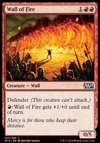 Wall of Fire [Magic 2015]