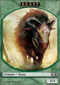 Beast Token [Magic 2012 Tokens]