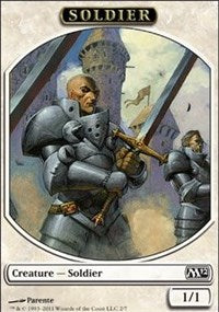 Soldier Token [Magic 2012 Tokens]