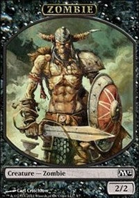 Zombie Token [Magic 2012 Tokens]