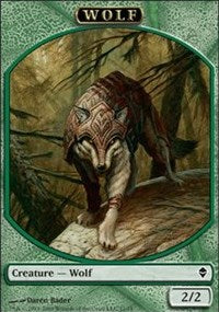 Wolf Token [Zendikar Tokens]