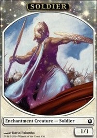 Soldier Token [Born of the Gods Tokens]