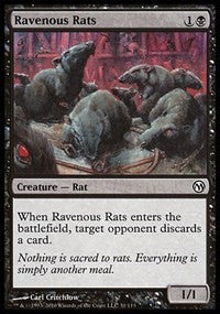 Ravenous Rats [Duels of the Planeswalkers]
