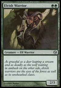 Elvish Warrior [Duels of the Planeswalkers]