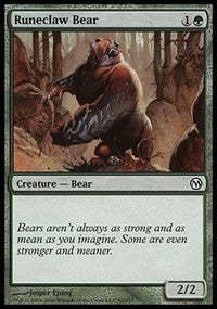 Runeclaw Bear [Duels of the Planeswalkers]
