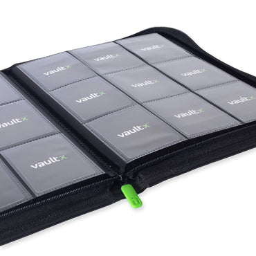 Vault X - 9-Pocket eXo-Tec® Zip Binder - Teal