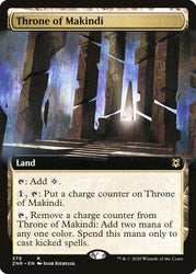 Throne of Makindi (Extended Art) [Zendikar Rising]