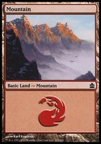 Mountain (313) [Commander 2011]