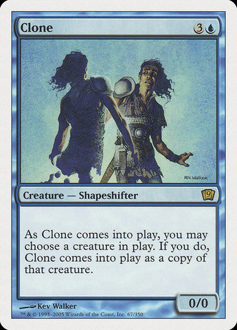 Clone (9th Edition) [Oversize Cards]