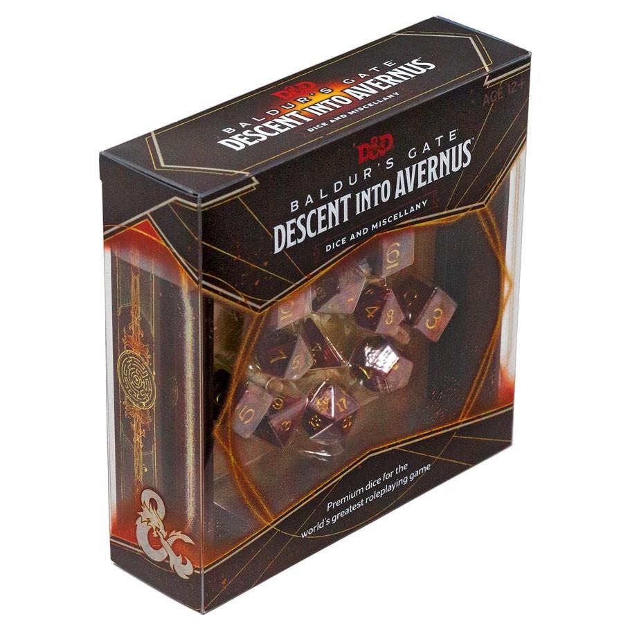 D&D BALDUR'S GATE: DESCENT INTO AVERNUS DICE SET