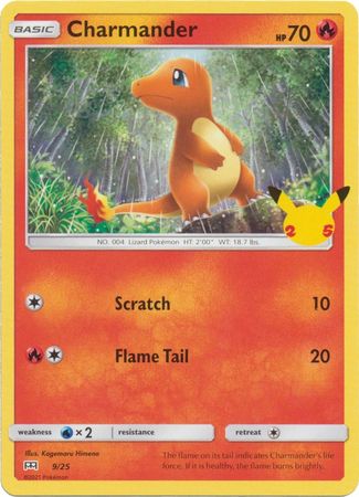 CHARMANDER - 9/25 - MCDONALD'S 25TH ANNIVERSARY