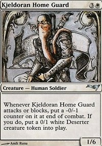Kjeldoran Home Guard [Coldsnap Theme Decks]