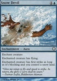 Snow Devil [Coldsnap Theme Decks]