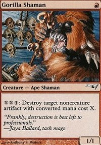 Gorilla Shaman [Coldsnap Theme Decks]