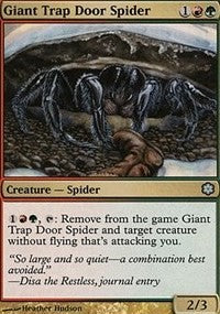 Giant Trap Door Spider [Coldsnap Theme Decks]