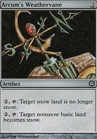 Arcum's Weathervane [Coldsnap Theme Decks]