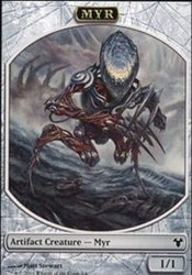 Myr // Spirit Double-Sided Token [Modern Event Deck 2014 Tokens]