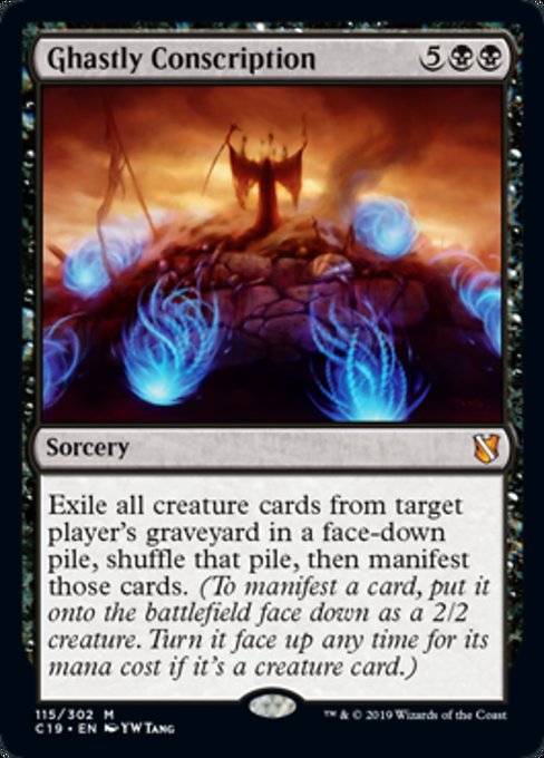 Ghastly Conscription [Commander 2019]