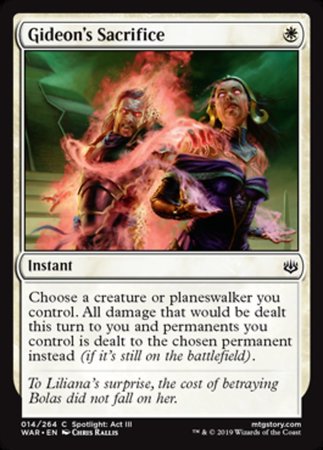Gideon's Sacrifice [War of the Spark]