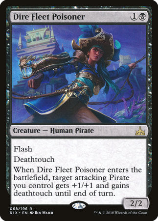 Dire Fleet Poisoner [Rivals of Ixalan]