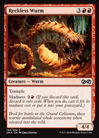 Reckless Wurm [Ultimate Masters]
