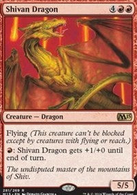 Shivan Dragon [Magic 2015]