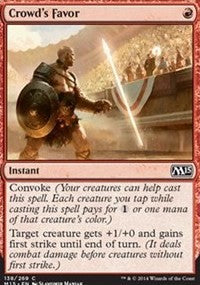 Crowd's Favor [Magic 2015]