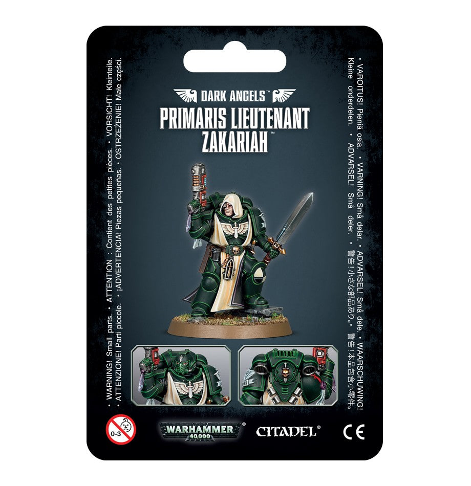 DARK ANGELS PRIMARIS LIEUTENANT ZAKARIAH