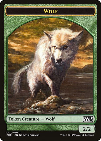 Wolf Token [Prerelease Cards]