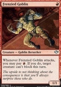 Frenzied Goblin [Duel Decks: Speed vs. Cunning]