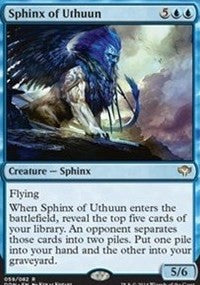 Sphinx of Uthuun [Duel Decks: Speed vs. Cunning]