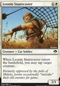 Leonin Snarecaster [Duel Decks: Speed vs. Cunning]