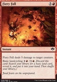 Fiery Fall [Duel Decks: Speed vs. Cunning]