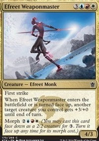 Efreet Weaponmaster [Khans of Tarkir]