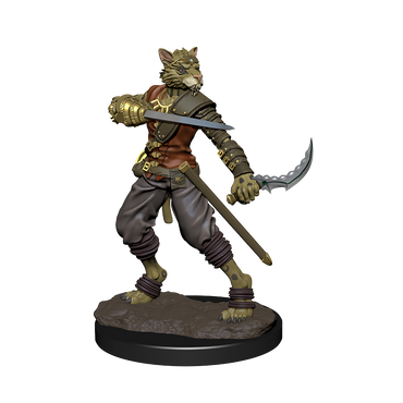 Icons of the Realms - Premium Miniatures: Tabaxi Rouge