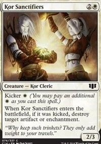 Kor Sanctifiers [Commander 2014]