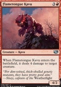 Flametongue Kavu [Commander 2014]