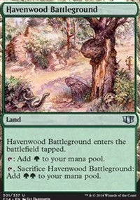 Havenwood Battleground [Commander 2014]