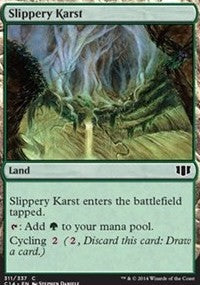 Slippery Karst [Commander 2014]