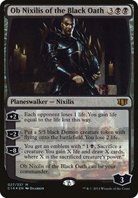 Ob Nixilis of the Black Oath (Commander 2014) [Commander 2014 Oversized]