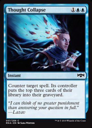 Thought Collapse [Ravnica Allegiance]