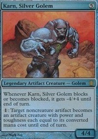 Karn, Silver Golem (Commander's Arsenal) [Commander's Arsenal Oversized]