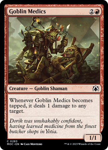 Goblin Medics [March of the Machine Commander]