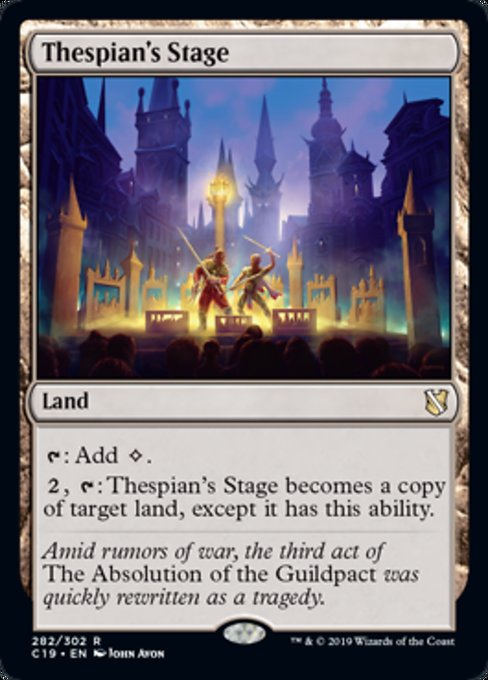 Thespian's Stage [Commander 2019]