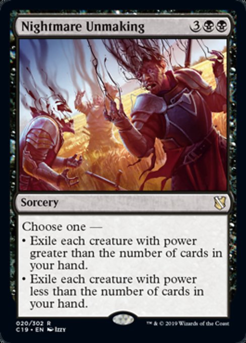 Nightmare Unmaking [Commander 2019]